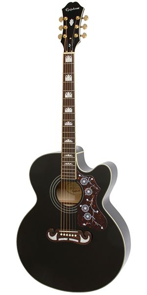Epiphone EJ-200 EC Studio BK