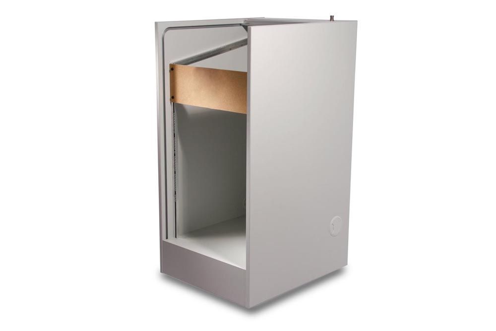 MHM 19" Rack Einbauschrank lichtgrau, Studiomöbel, Medienschrank MHM 19" Rack Einbauschrank lichtgrau, Studiomöbel, Medienschrank
