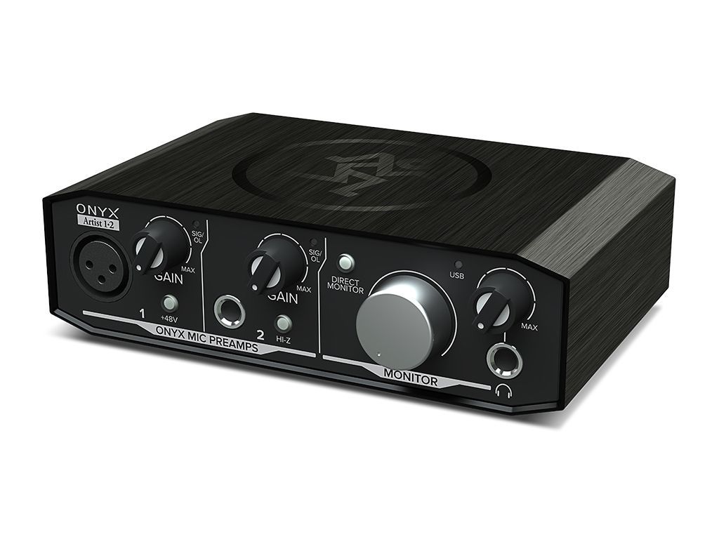 Mackie Onyx Artist 1.2 Audio Interface 2 IN 2 OUT USB 2.0 mit Onyx Mic PreAmp  - Onlineshop Musikhaus Markstein