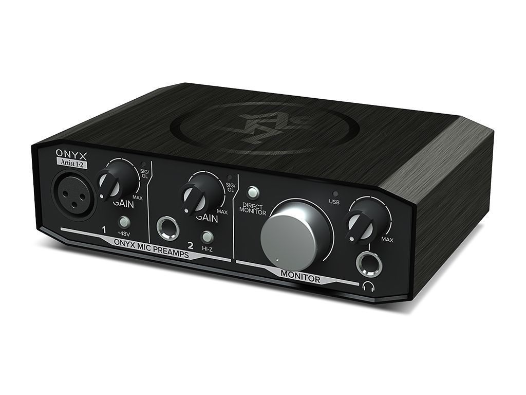 Mackie Onyx Artist 1.2 Audio Interface 2 IN / 2 OUT USB 2.0 mit Onyx Mic PreAmp