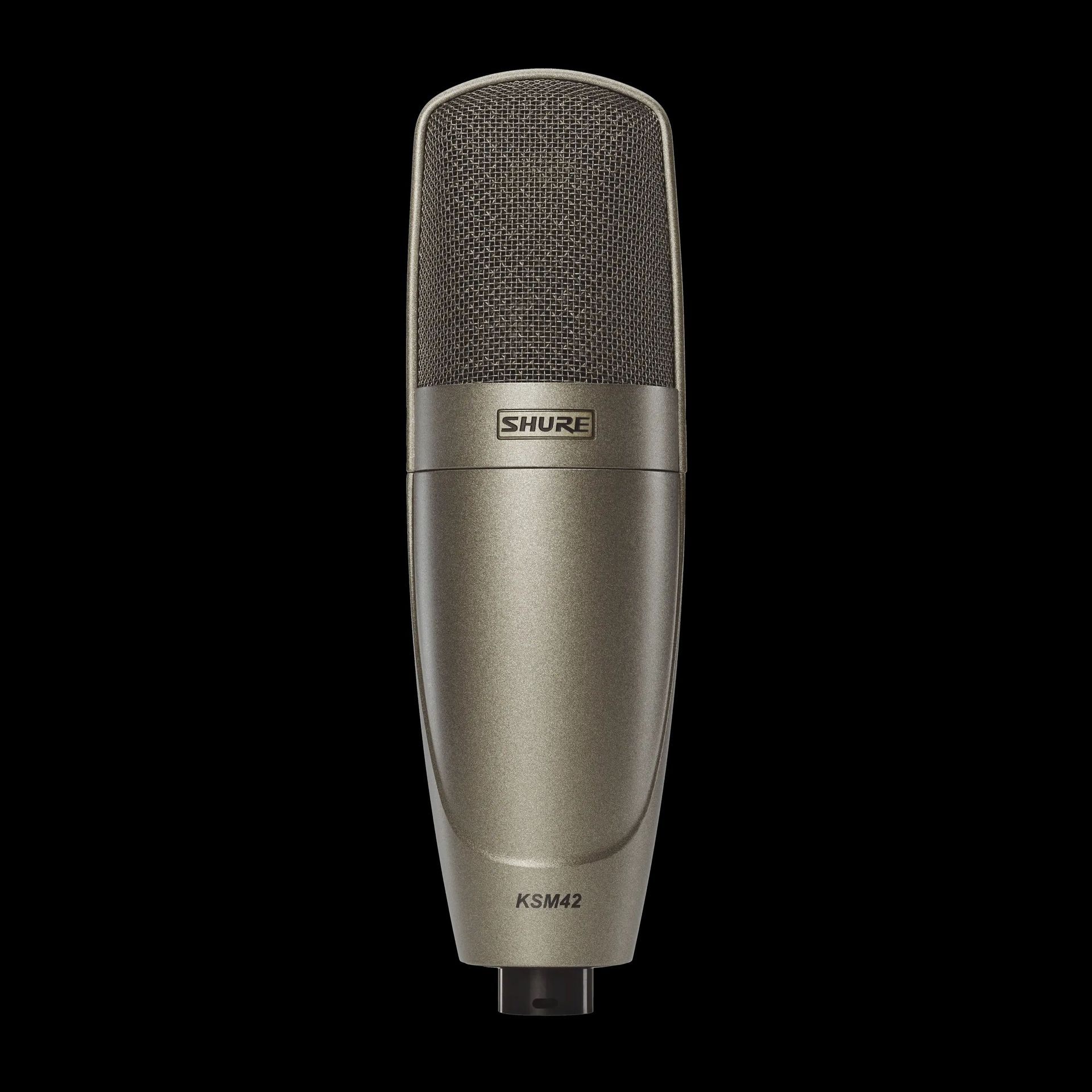 Shure KSM42 SG Studio Mikrofon Großmembran-Kondensatormikrofon, Niere