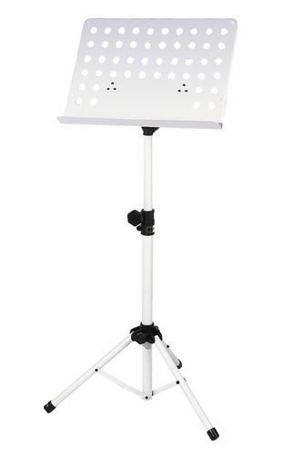 GEWA OrchesterPult MLO WEIß ! Lochblech/Music Stand 120cm