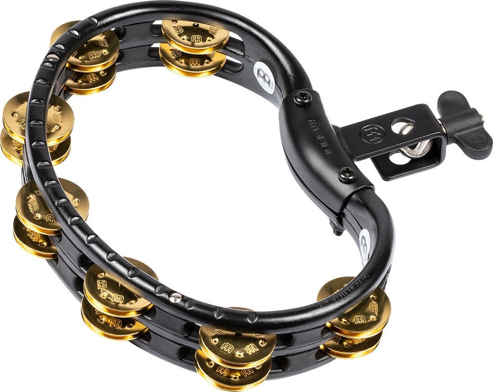 Meinl TMT2B-BK Drum Tambourin Messingschellen