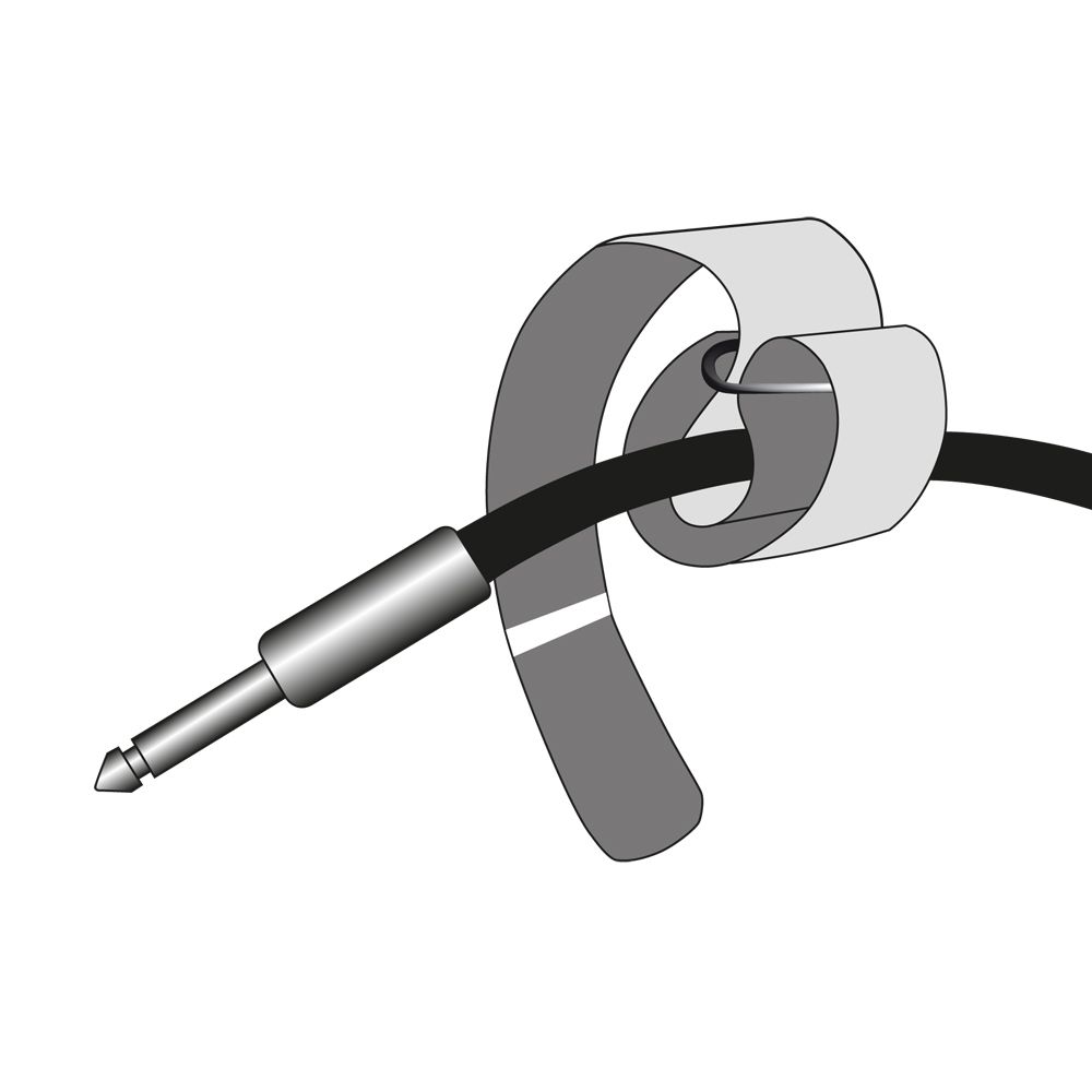 Klett Kabelbinder 40 cm schwarz VR 4040 BLK_00055184_