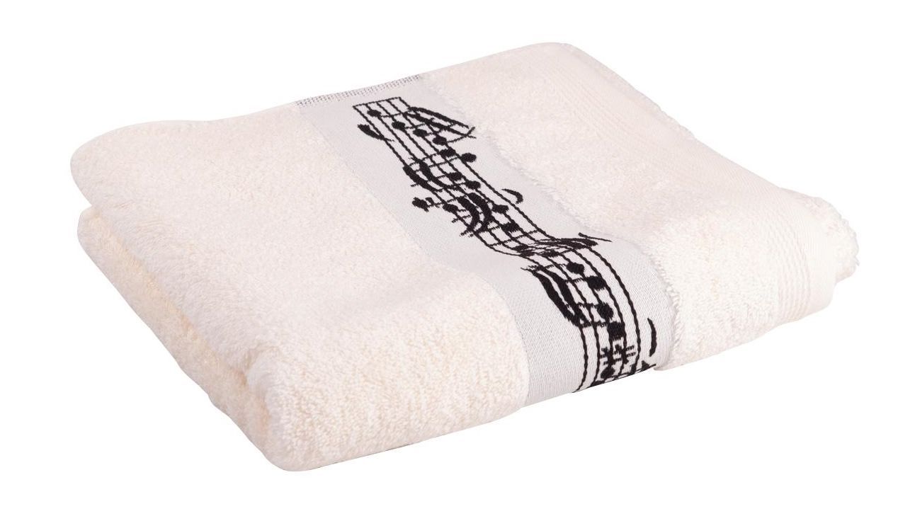 Handtuch mit Notenaufdruck Geschenke für Musiker Aufdruck _00009944_