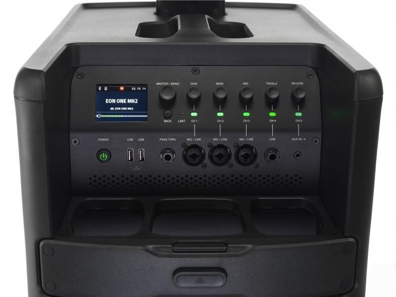 JBL EON One MK2 Aktive Säulen-PA mit Akku-Betrieb JBL EON One MK2 Aktive Säulen-PA mit Akku-Betrieb
