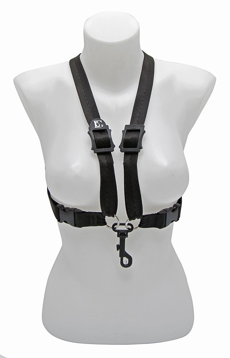 BG S41SH Tragegurt für Saxophon "Lady Size" ML - Gurtsystem zur Nackenentlastung