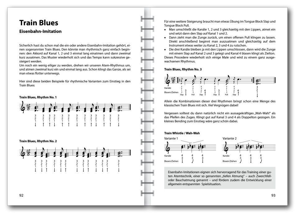 Noten Der Blues-Harp Ratgeber von Dieter Kropp Voggenreiter 1076 Mundharmonika