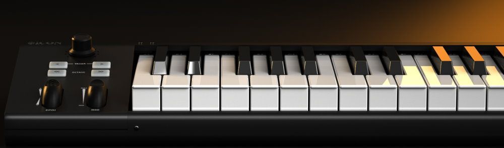 iCon Pro Audio Artist 61 Masterkeyboard mit 61 Tasten, USB / Midikeyboard _00055030_
