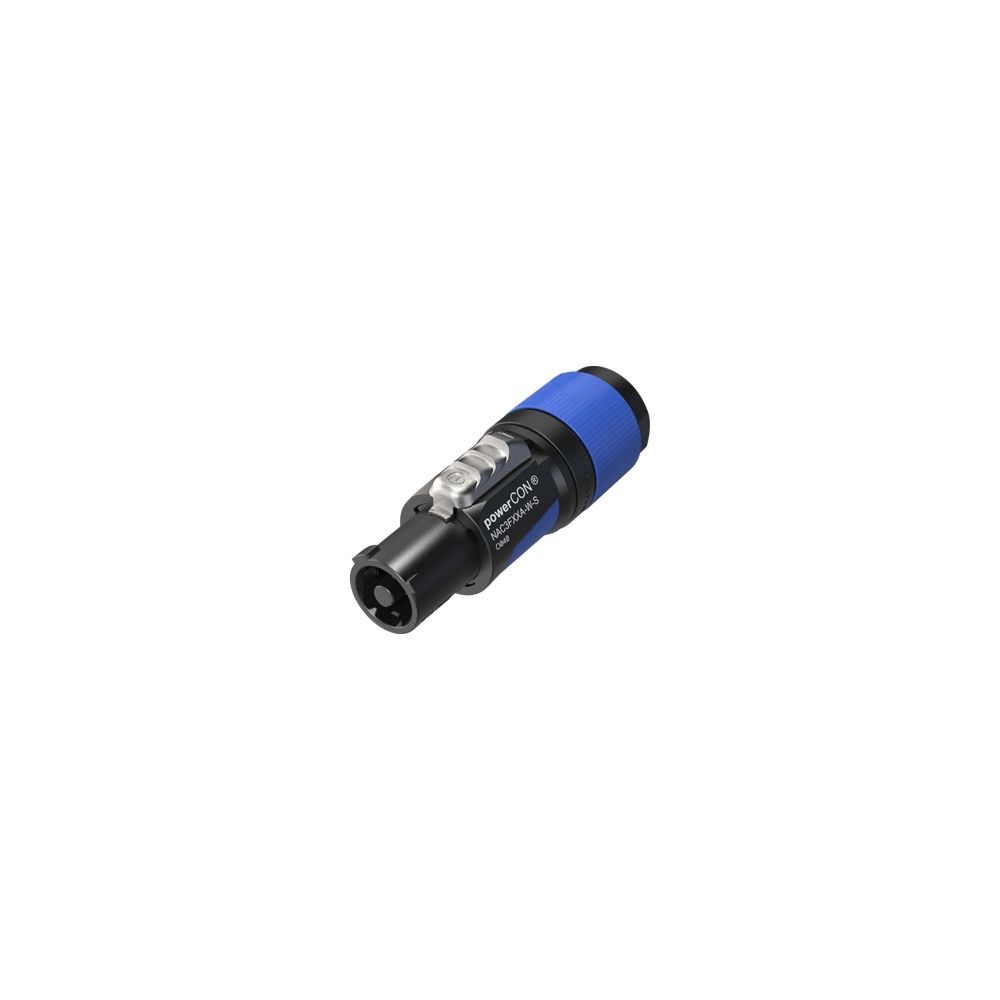 Neutrik NAC3FXXA-W-S PowerCon Stecker blau Power IN