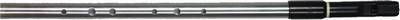 Irish Low Whistle T. Dixon"D"Tenor DX102 Aluminium, Tenor Low Whistle, ABS-Kopf