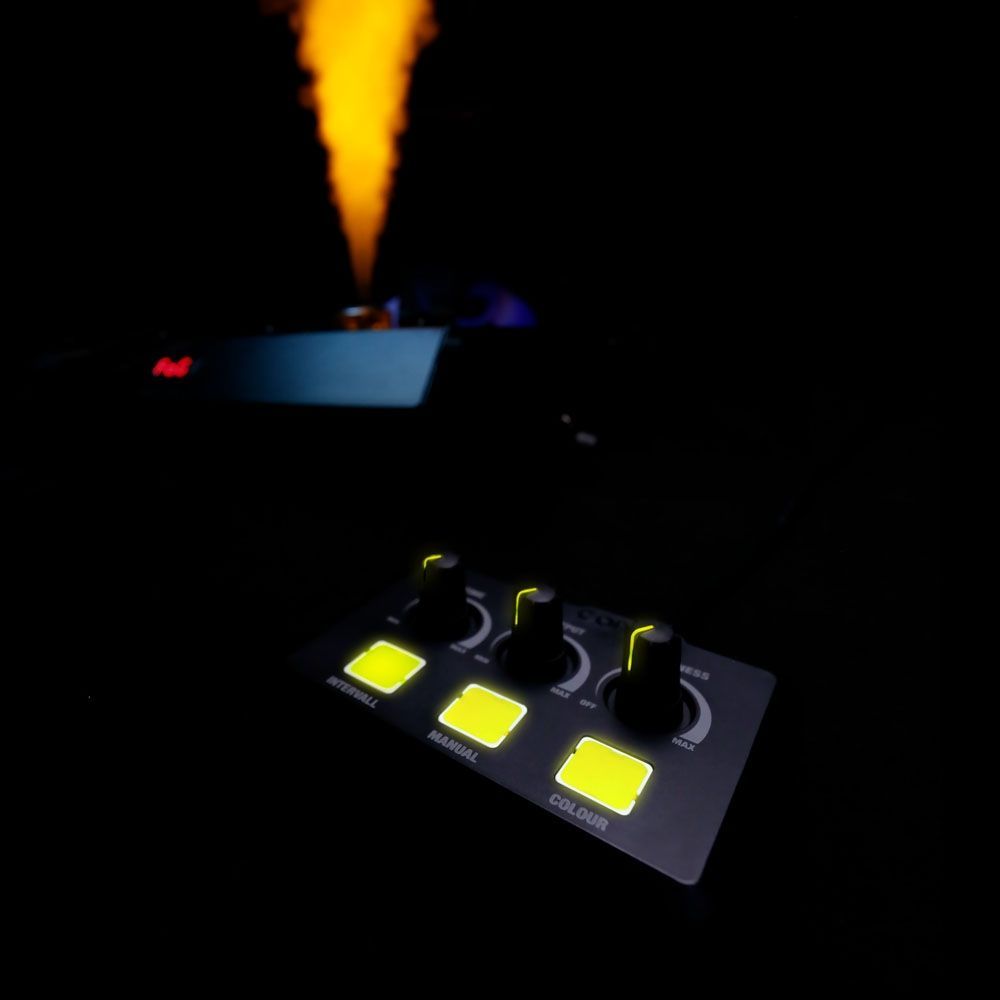 Cameo STEAM WIZARD 2000 Nebelmaschine mit RGBA-LEDs für farbige Nebeleffekte_00034974_