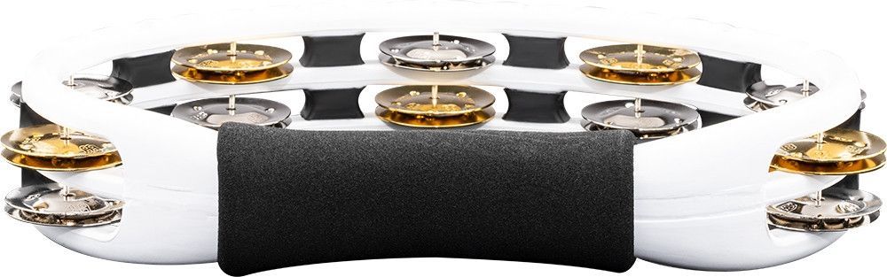 Meinl TMT1M-WH Hand Tambourin Stahl-/ Messingschellen 