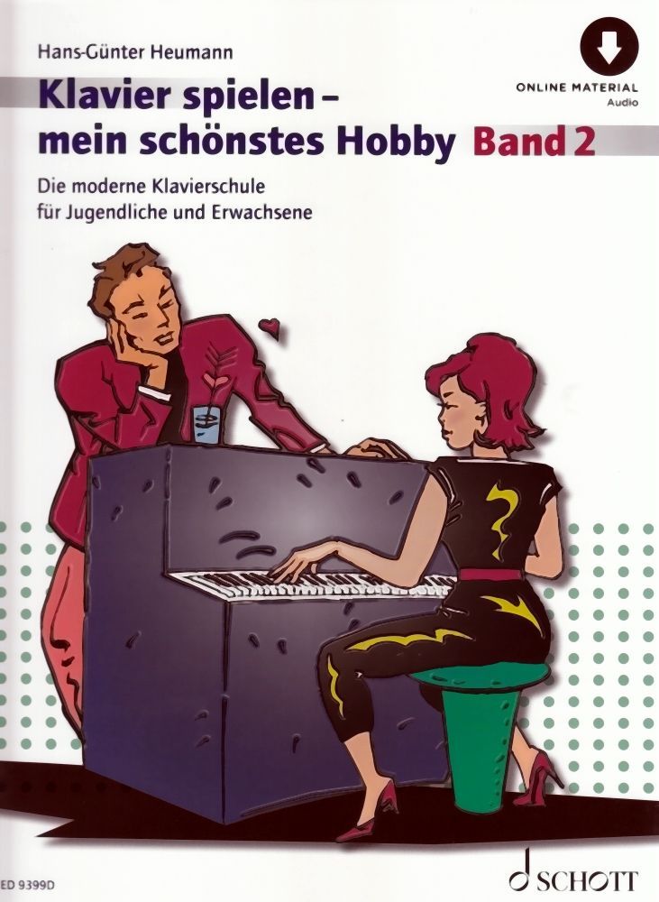 Noten Klavierspielen mein schönstes Hobby Band 2 Hans Günther Heumann ED 9399D