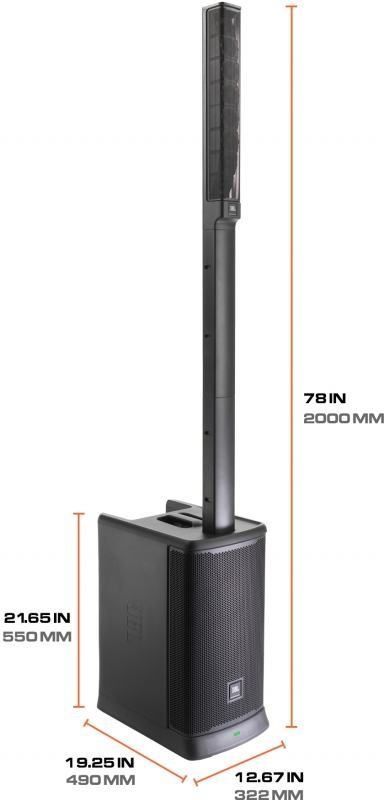 JBL EON One MK2 Aktive Säulen-PA mit Akku-Betrieb JBL EON One MK2 Aktive Säulen-PA mit Akku-Betrieb