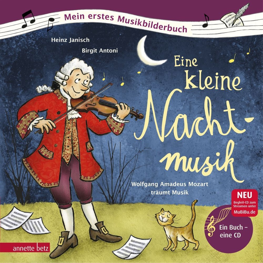 Eine kleine Nachtmusik  - Mein erstes Musikbilderbuch mit CD und zum Streamen_00053992_