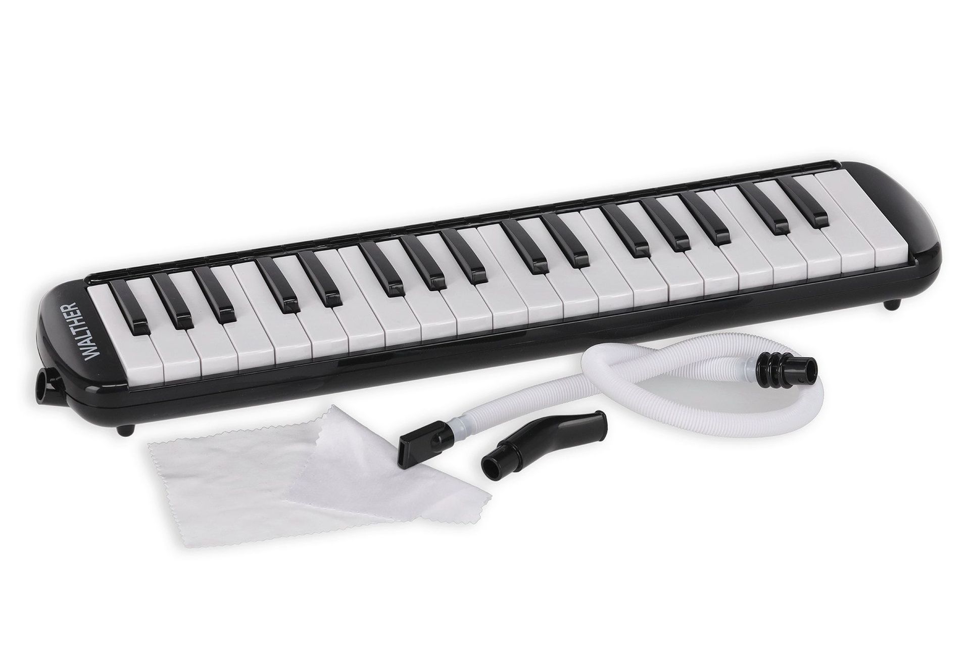 Walther Melodica, Blasharmonika ( Hersteller GEWA ), mit Mundstück, Anblas_00008186_