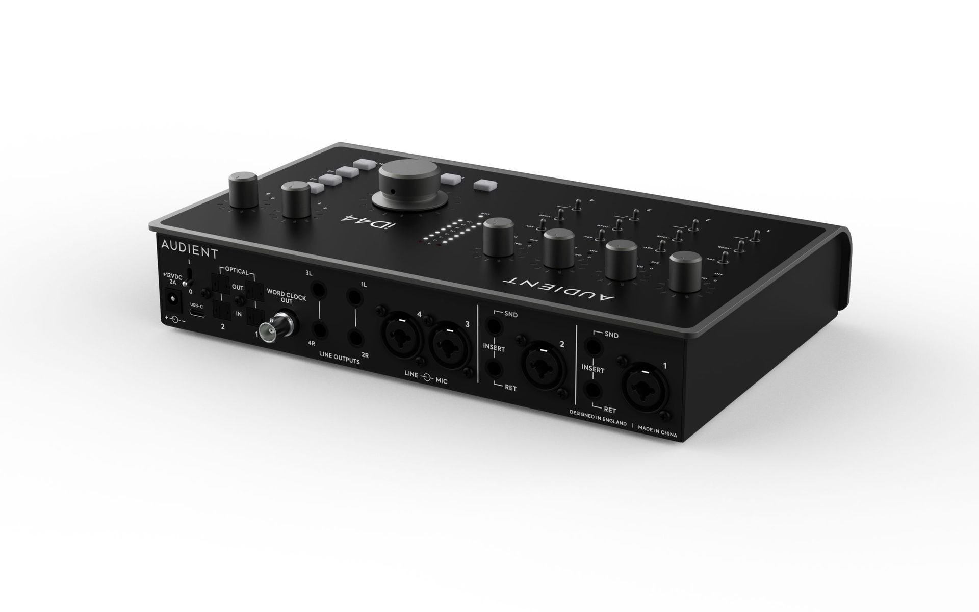 Audient iD44 MK ll  Desktop-Audio-Interface High Speed USB 2.0