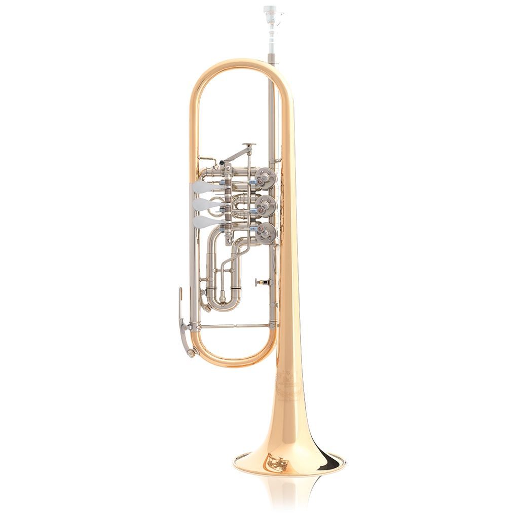 B&S 3005 3TRL Konzerttrompete, incl.Etui u. Pflegeset 