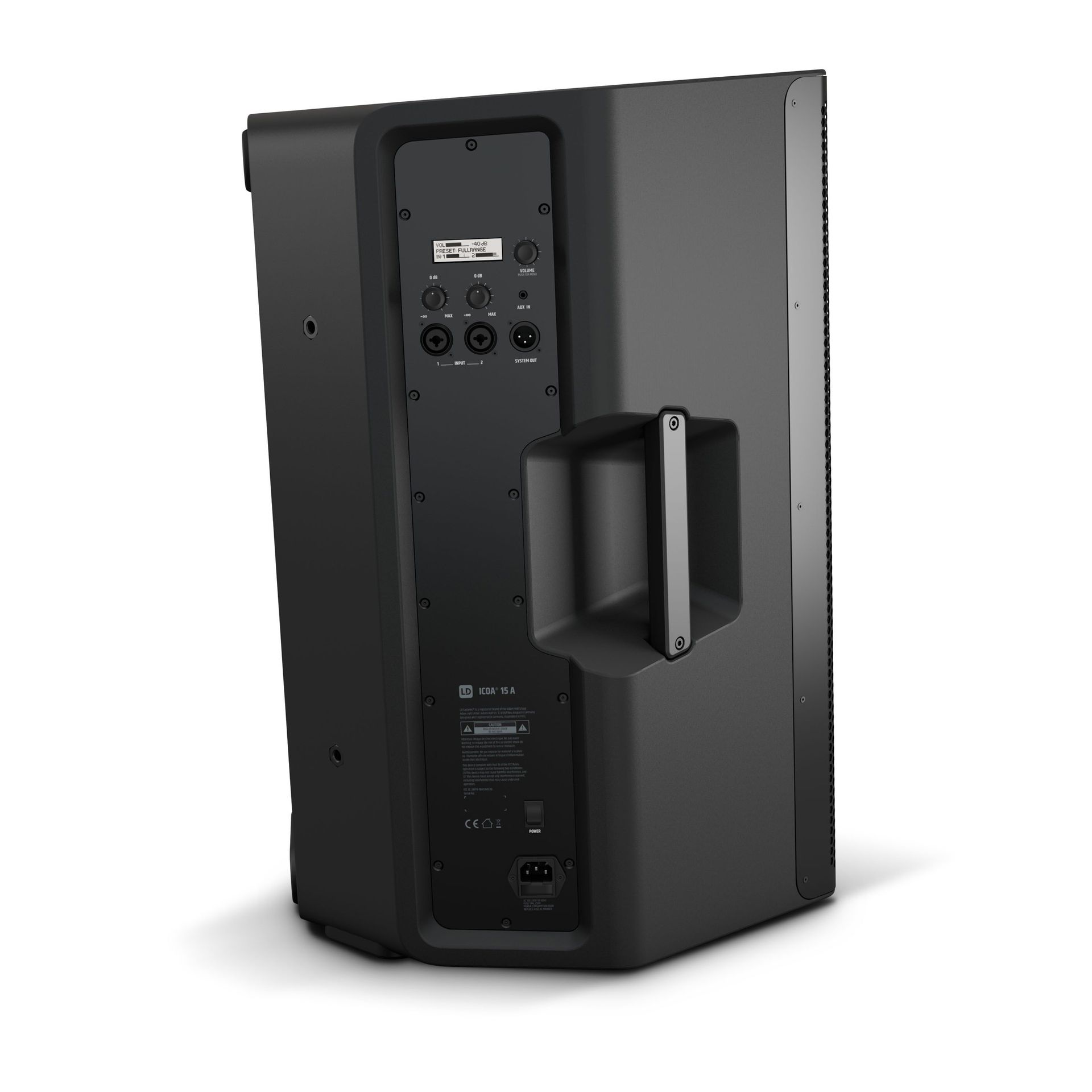 LD Systems ICOA 15 A 15" Aktiver koaxialer PA-Lautsprecher, Multifunktionsbox LD Systems ICOA 15 A 15" Aktiver koaxialer PA-Lautsprecher, Multifunktionsbox