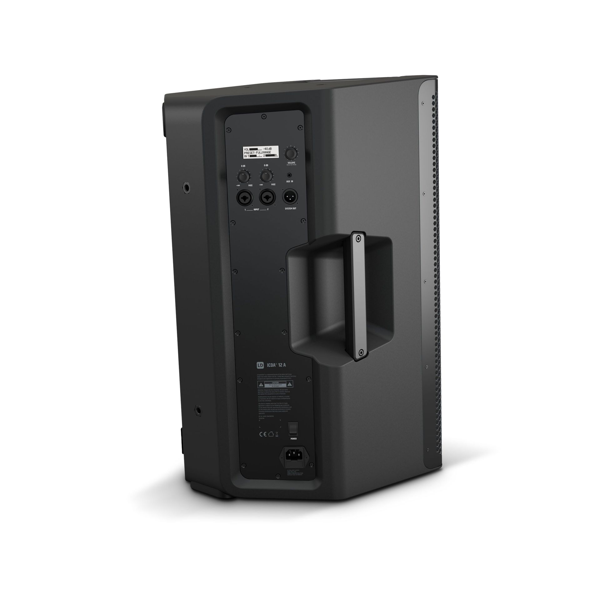 LD Systems ICOA 12 A 12" Aktiver koaxialer PA-Lautsprecher, Multifunktionsbox LD Systems ICOA 12 A 12" Aktiver koaxialer PA-Lautsprecher, Multifunktionsbox