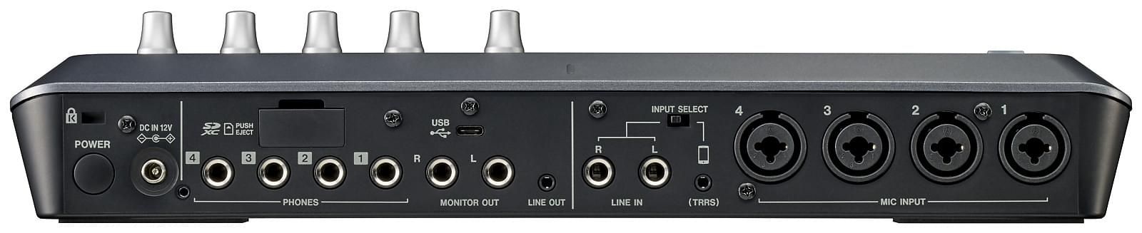 Tascam Mixcast 4 Podcast Aufnahmemischpult, USB-Audiointerface, Recorder, Mixer_00050605_