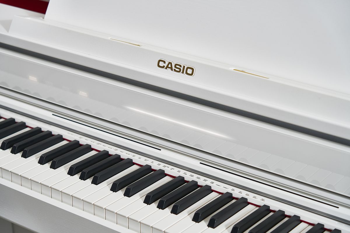 Casio AP-750 WE Digitalpiano mit neuer (Bechstein) AIR Grand Source Tonerzeugung