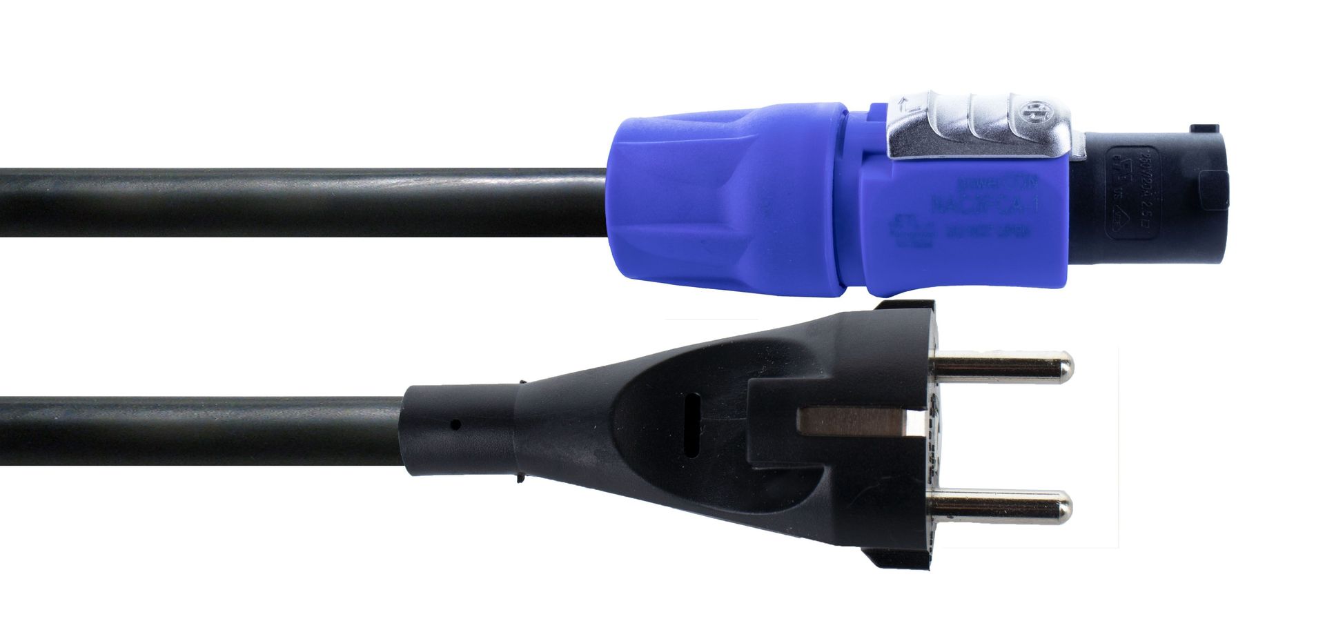 Cordial CFCA3S Powercon Kabel 3m Netzkabel für Endstufen, Mixer, Amps