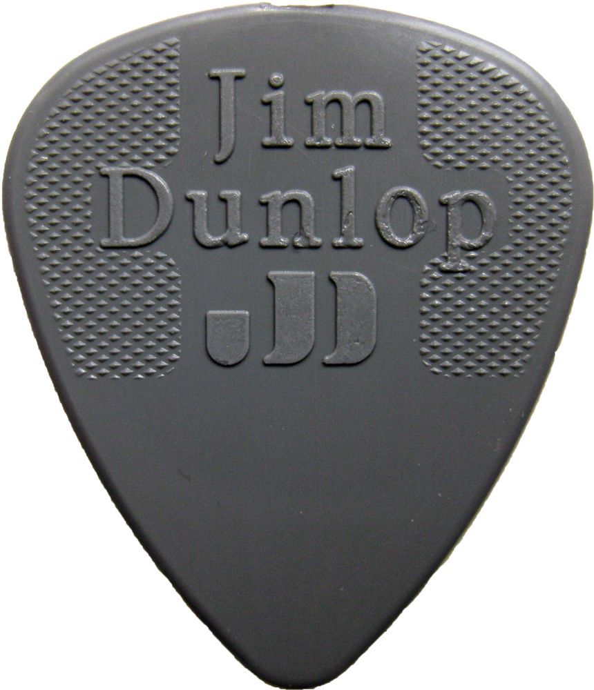 Jim Dunlop Nylon Pick 0,60 mm Light Grey Plektrum für Gitarre_00028113_