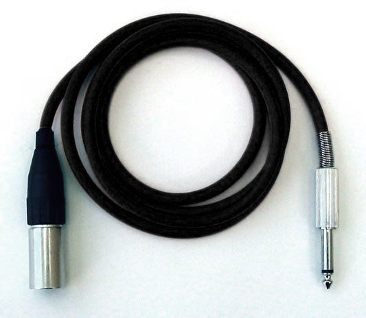 Mikrofonkabel Alcatel XLR male/ 6,3mm Klinkenstecker, 1,5 Meter, schwarz
