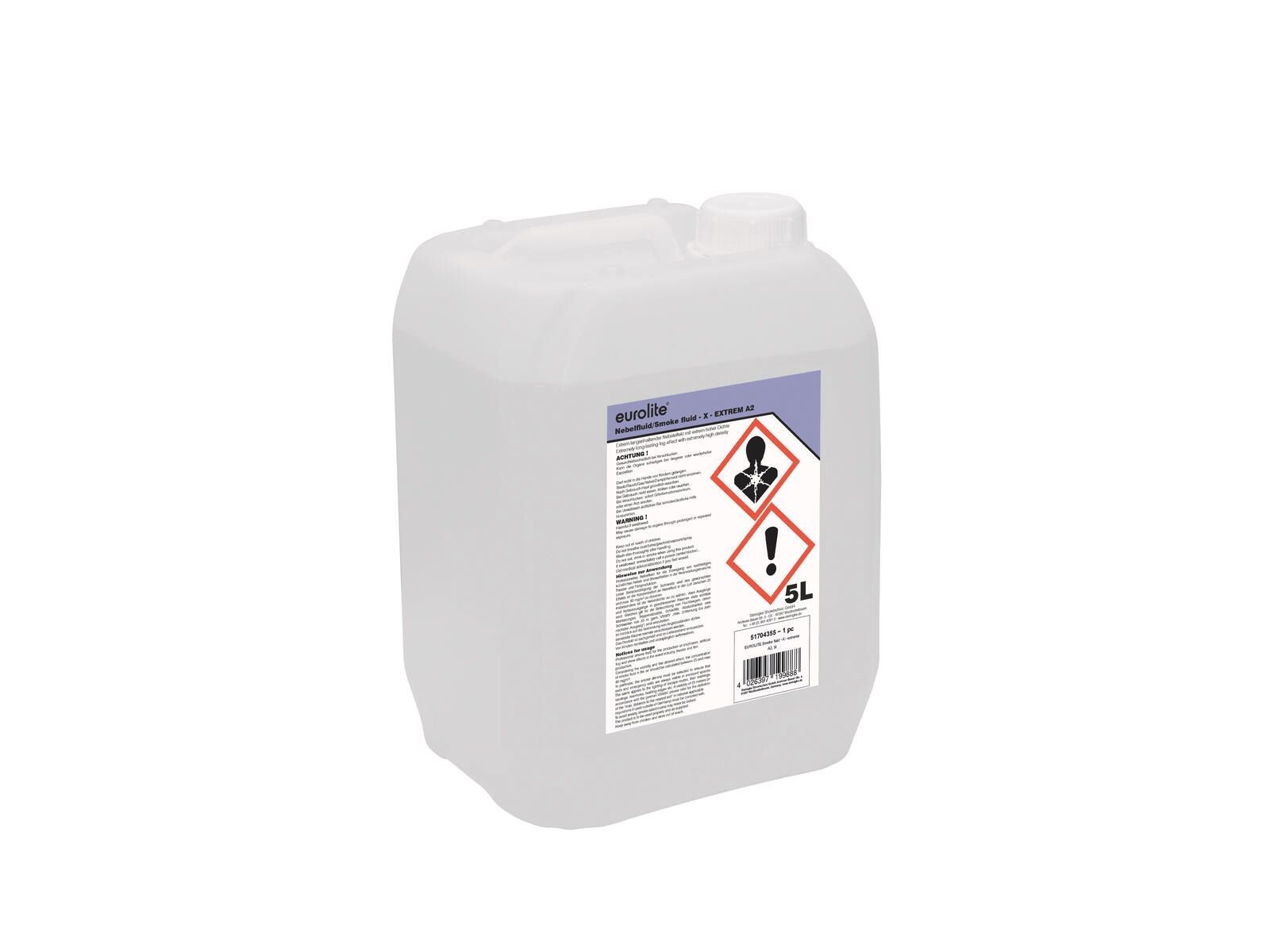 EUROLITE Smoke Fluid -X- Extrem A2, 5l, Nebelfluid