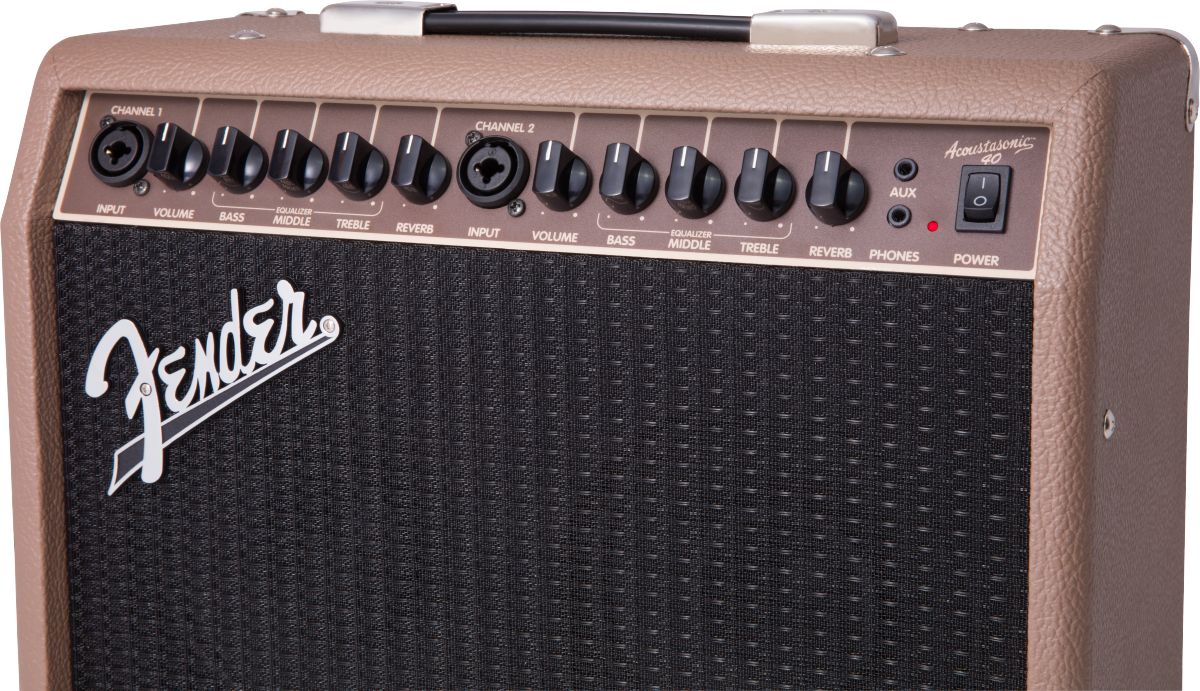 Fender Acoustasonic 40  Akustik Verstärker 40 Watt  2x6,5" Lautsprecher_00040090_