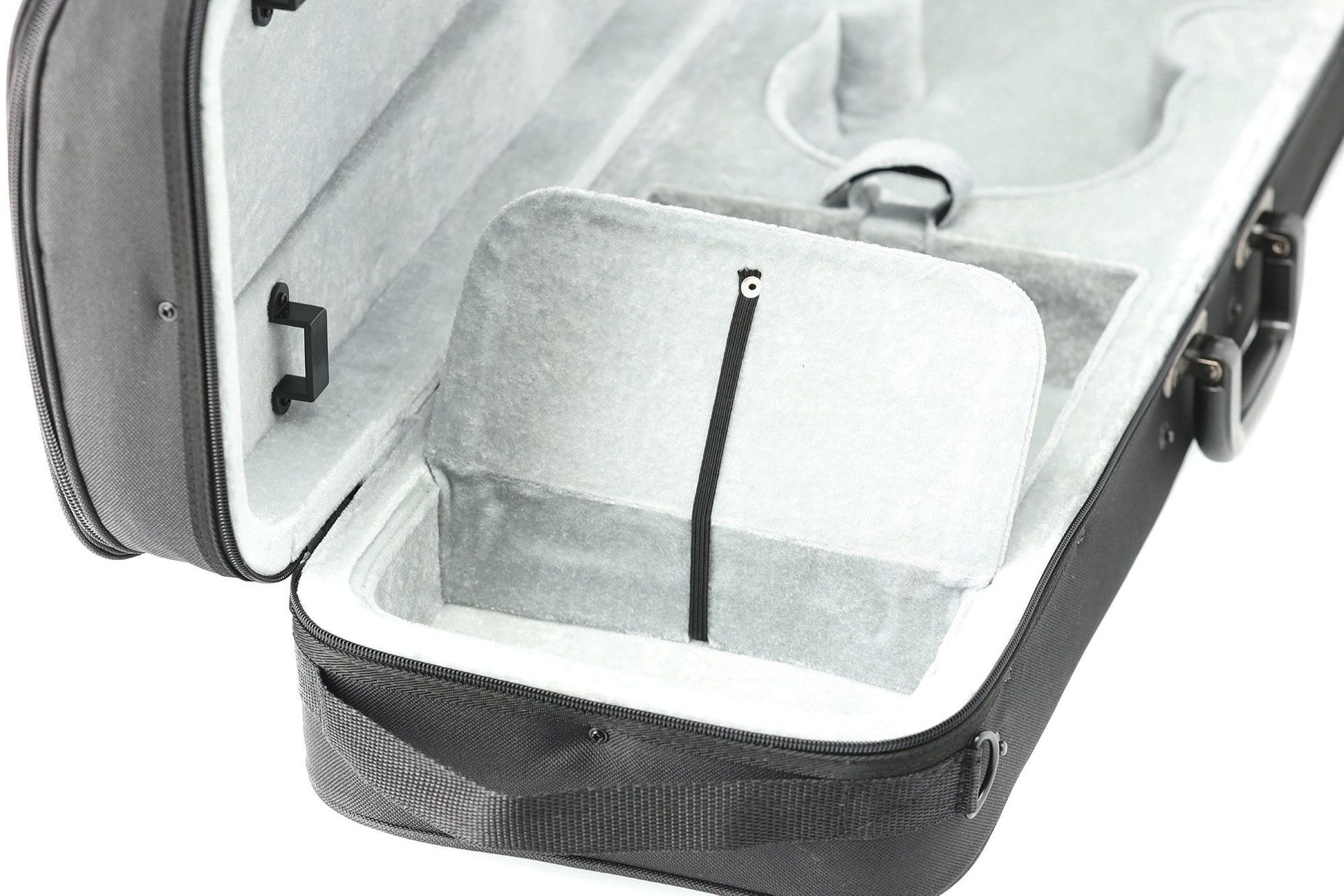 Etui Violine 4/4 Größe CVK-01 Koffer schwarz/grau, Rucksackträger_00009280_