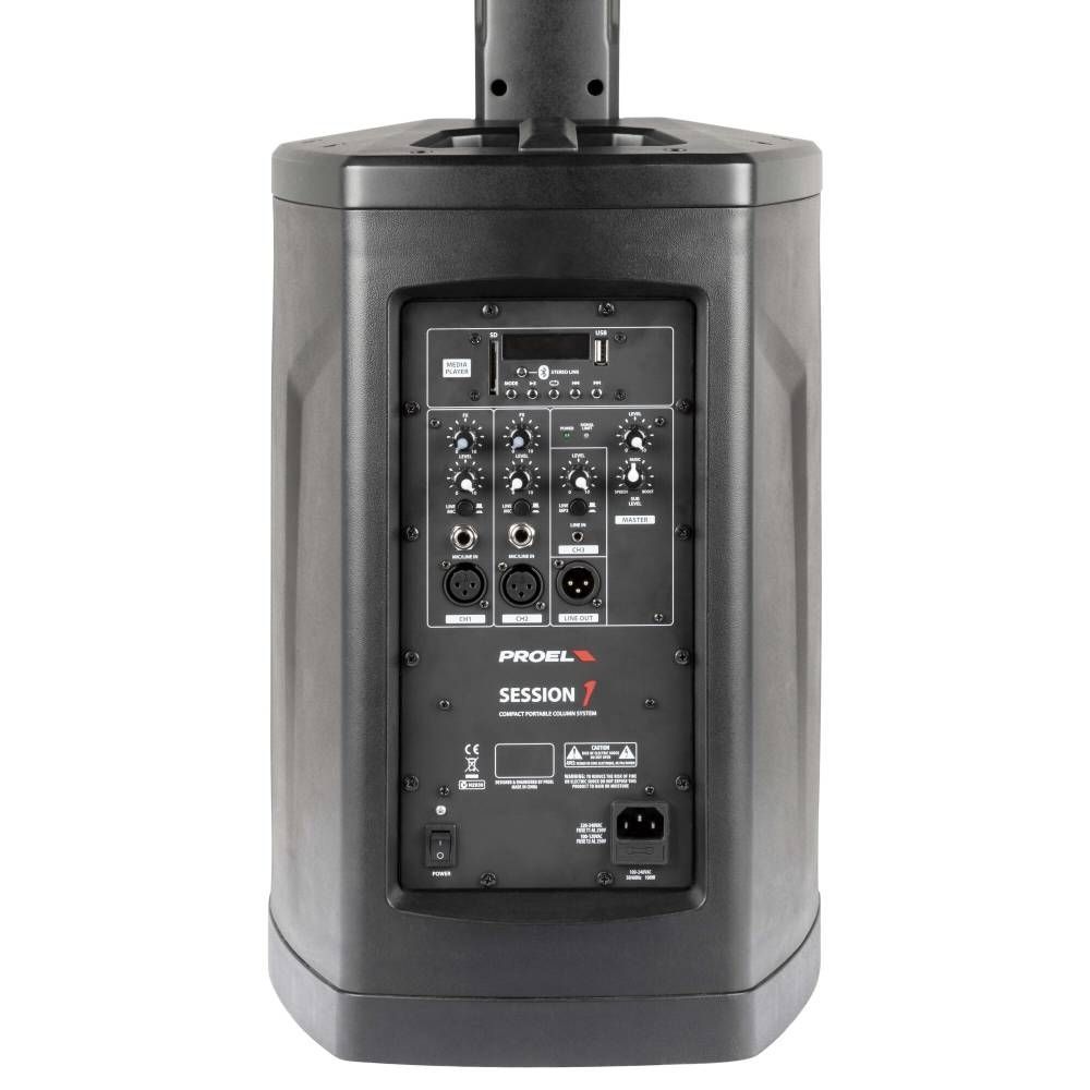 Proel Session1  Portables PA-System Aktives Säulensystem mit Bluetooth_00051483_