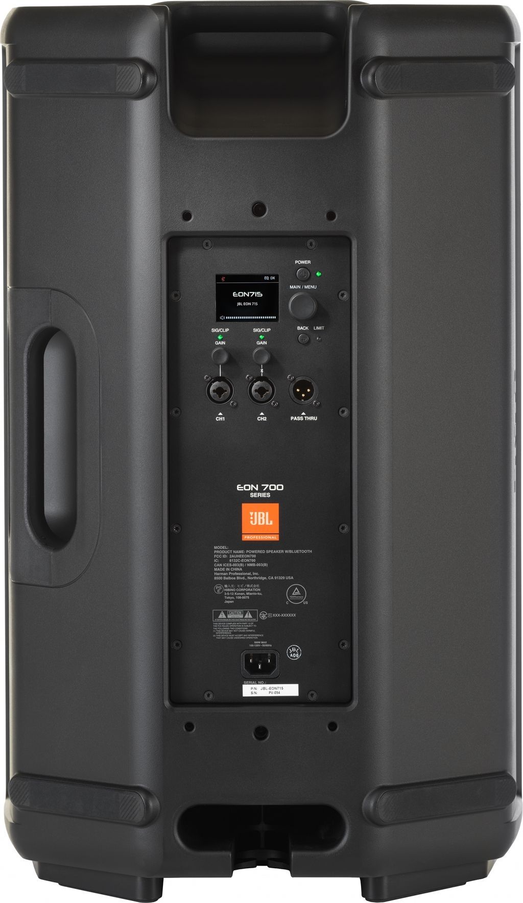 JBL EON 715 Aktive Fullrangebox 15/2  mit Mixer, Bluetooth und App-Steuerung_00050827_