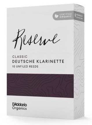 Daddario WoodWinds 3,0 Organic Reserve Classic Blatt B-Klarinette deutsch 
