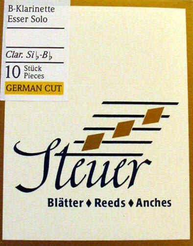 Steuer C-Klarinette deutsch 2,5  Blatt White Line