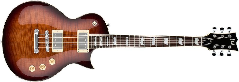 0700667397412 - ESP Ltd EC-256 FM DBSB Dark Brown Sunburst 0700667397412 - ESP Ltd EC-256 FM DBSB Dark Brown Sunburst