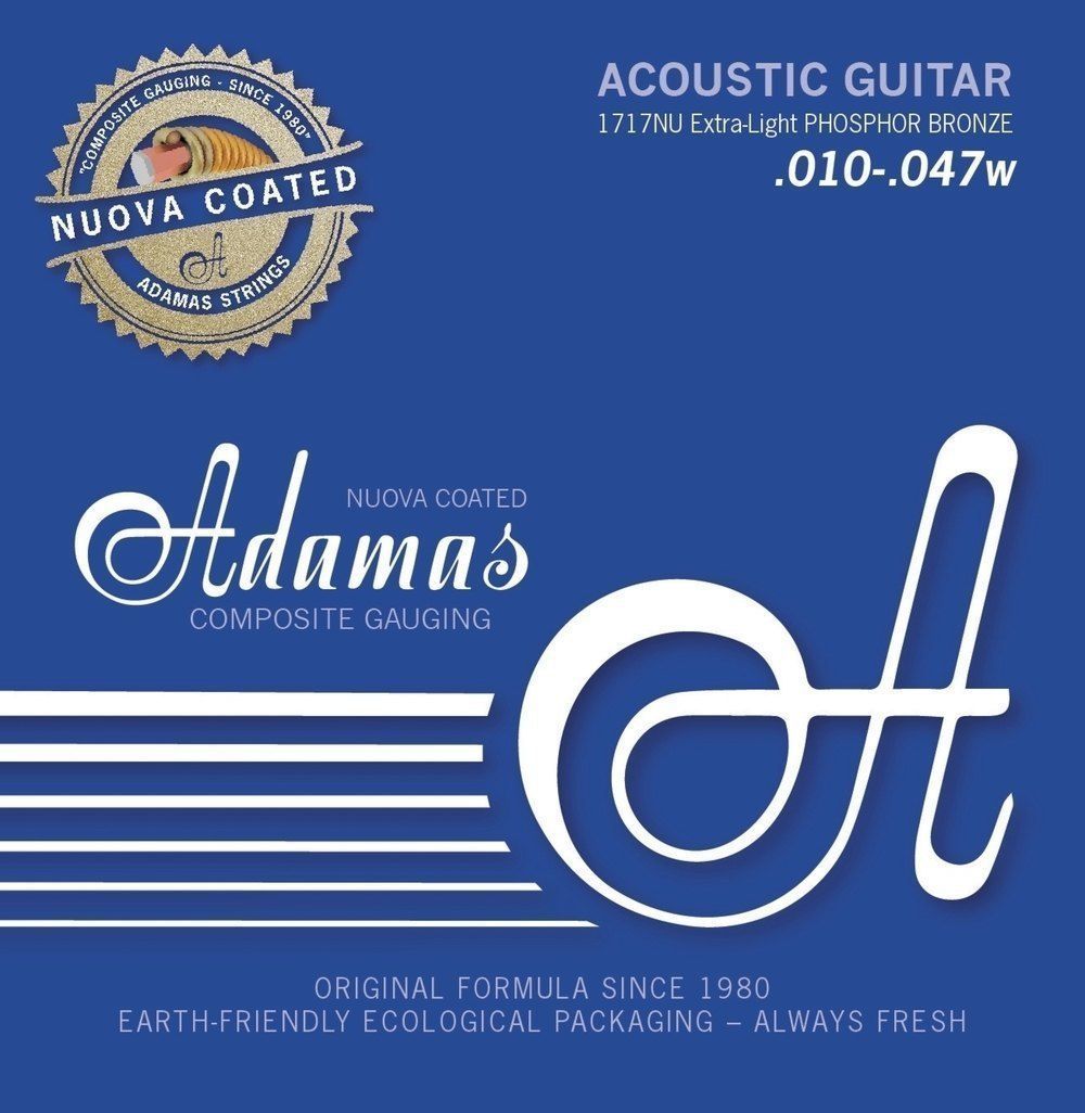 Adamas 1717NU Nuova Coated 6 String 010-.047 Extra Light