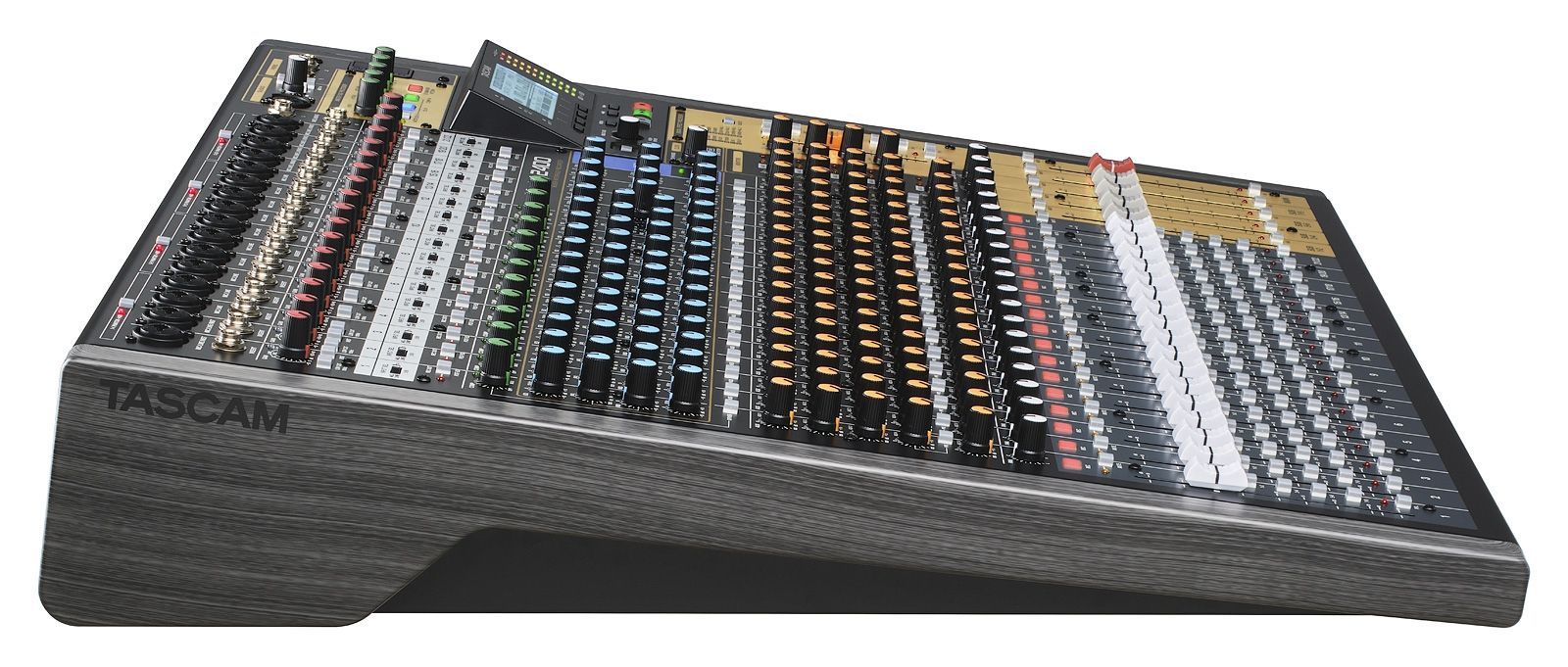 Tascam Model 2400 22-Kanal-Analogmischpult mit digitalem 24-Spur-Recorder