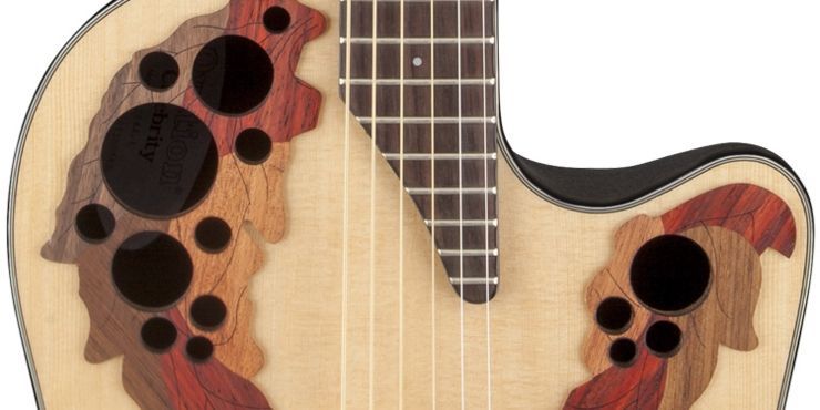 Ovation Celebrity Elite CE44-4 Akustikgitarre mit PU Natural