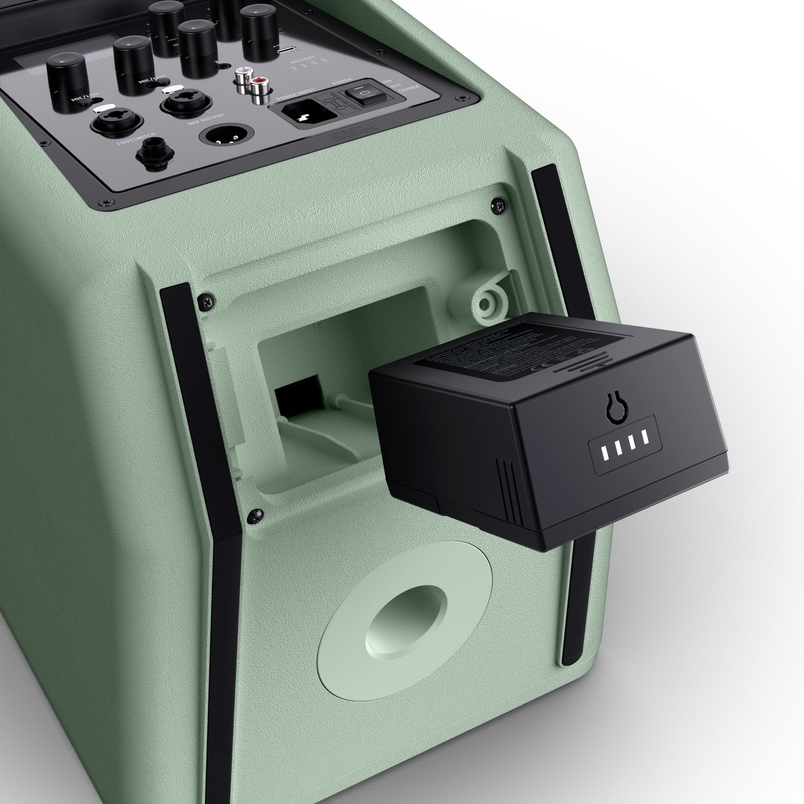 LD Systems ANNY 8 Green Akkubetriebene Bluetooth-Lautsprecherbox 