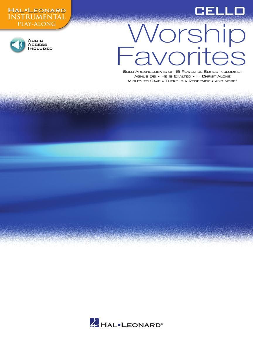 Noten Worship Favorites - Cello incl. Audi-downloadcode Lobpreis HL 842510