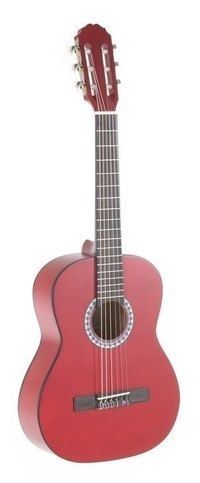 GEWA PURE Klassikgitarre Basic 1/2 Transparent Rot