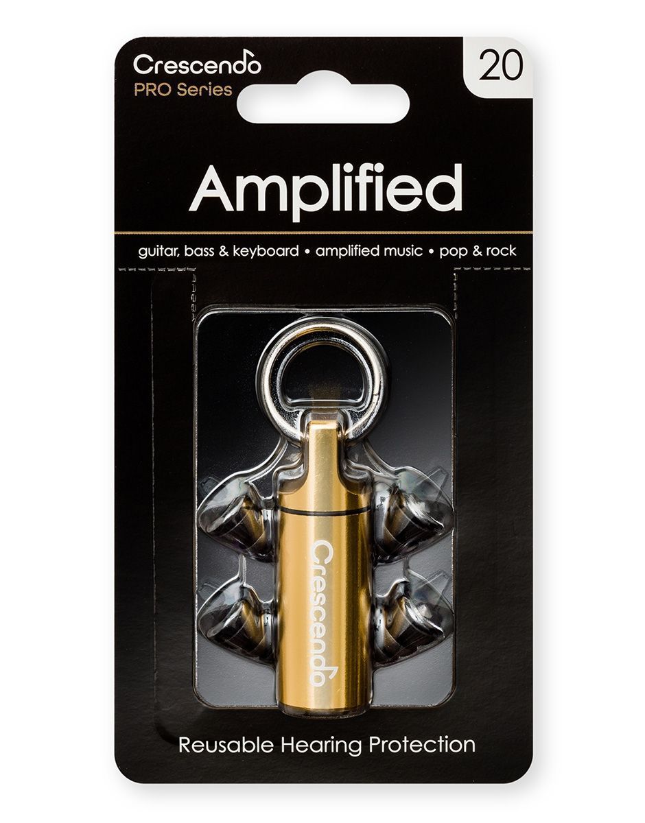 Crescendo PR-1571 PRO Amplified 20 dB earplugs