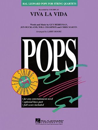 Noten Viva La Vida Streichquartett Streichensemble HL 04490831 POPS