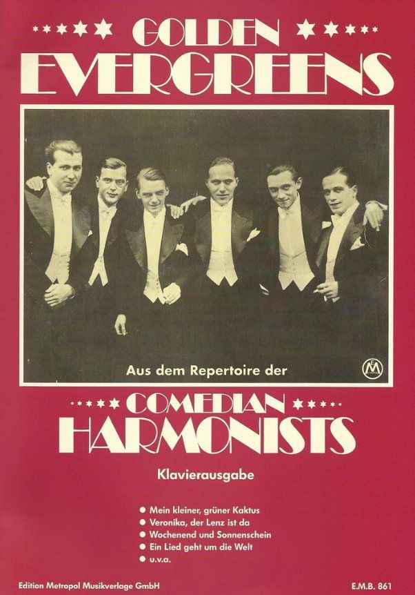 Noten Comedian Harmonists 1 Klavier & Gesang Metropol EMB 861