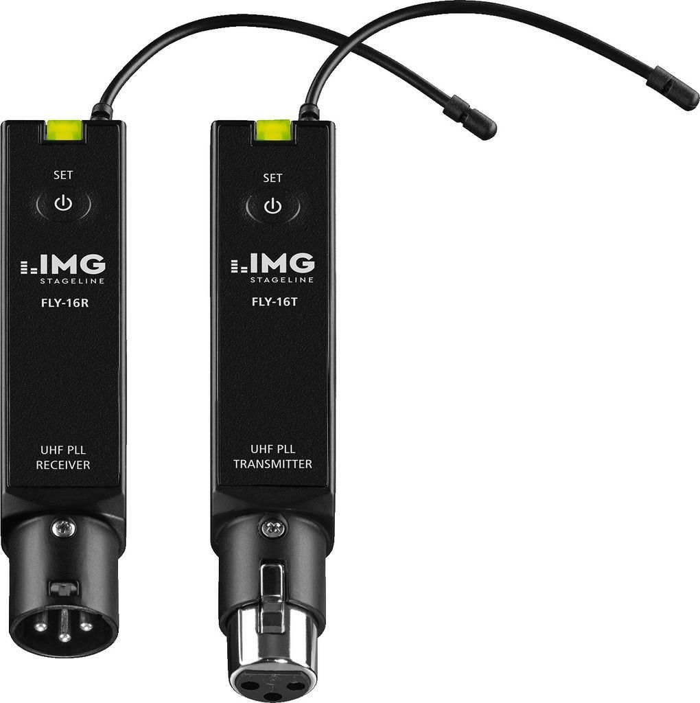 IMG Stage Line FLY-16SET 16-Kanal PA-Audio Funk-Übertragungsset Wireless System