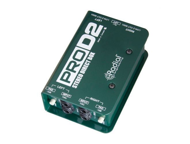 Radial Engineering Pro D2 passive Stereo DI-Box_00042725_