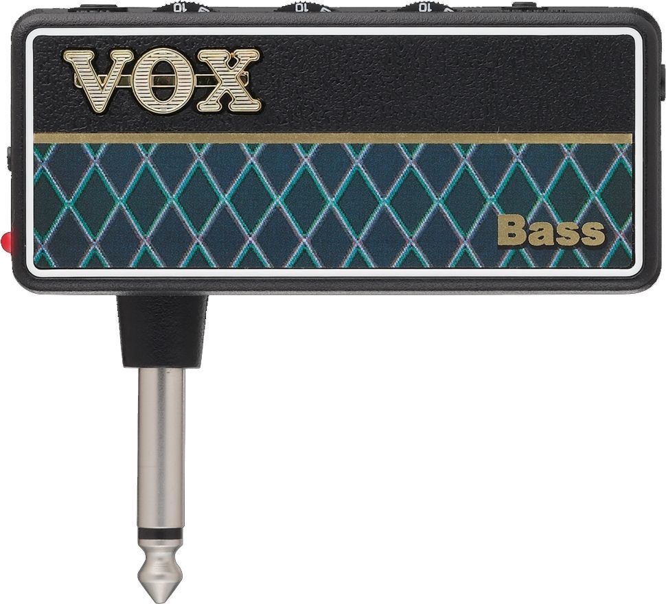 Vox Amplug 2 Bass Kopfhörer-Amp mit 6,3mm Klinke zum Anschluß an Gitarre